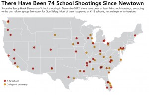 School Shootings Map