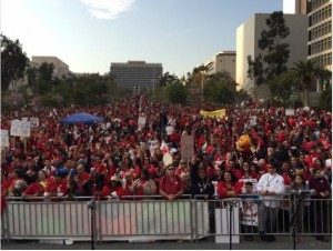 Los Angeles Teachers Rally