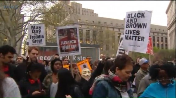 May Day 2015 New York