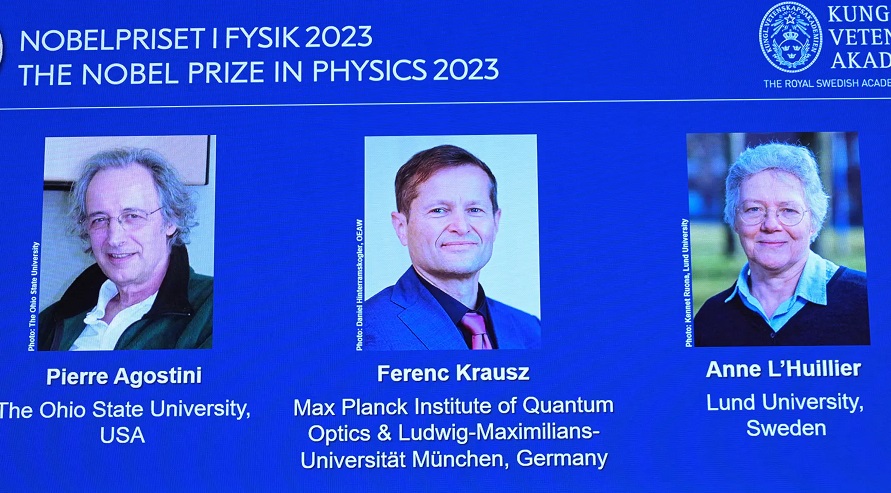 Nobel Prize In Physics 2023 Will Be Awarded To Pierre Agostini, Ferenc ...