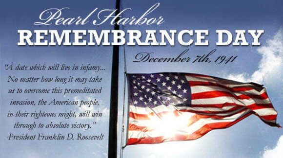 Today We Honor And Remember Those Killed On December 7 1941 At Pearl Harbor Tonys Thoughts 